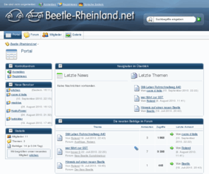 beetle-rheinland.net: Portal - Beetle-Rheinland.net
New Beetle, New Beetle Cabrio, Bug, Beetle Cabrio, New Beetle Coupe, Ausfahrten, Fun, Spaß, Treffen, Touren, Käfer, Käfer Cabrio