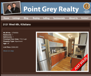 buyahousefromjon.com: Point Grey Realty
Providing real estate services for the Vancouver and the Lower Mainland.