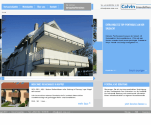 calvin-immo.com: Calvin Immobilien
Calvin Immobilien steht für Seriosität, Professionalität und langjährige Erfahrung am Immobiliensektor. Unser anliegen eine persönliche und individuelle Betreuung aller Kunden.