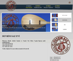 devrimsazevi.com: Devrim Saz Evi Ali DEVRİM ANA SAYFA
Devrim Saz Evi 