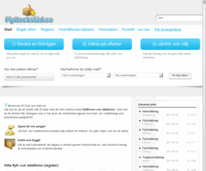 flyttochstad.se: Flyttochstäd.se gör valet av flyttfirmor och städfirmor enkelt!
Hitta seriösa städfirmor och flyttfirmor genom Flyttochstäd.se