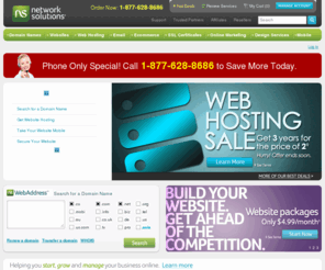 networksolutions.info: Domain Names, Web Hosting and Online Marketing Services | Network Solutions
Find domain names, web hosting and online marketing for your website -- all in one place. Network Solutions helps businesses get online and grow online with domain name registration, web hosting and innovative online marketing services.