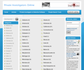 privateinvestigatorsonline.com: Private Investigators Online
Private Investigators Online: Private Investigators Online