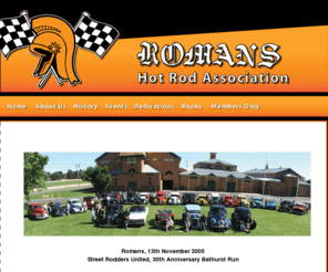 romanshotrods.com: Home
Romans Hot Rod Association was established in 1960 and is the oldest hot rod club in NSW, Australia.