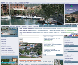 torri-del-benaco.net: Torri del Benaco hotel sul Lago di Garda. Info, hotels e notizie.
Hotel, alberghi,  e pensioni vicino a Gardaland a Torri del Benaco sul Lago di Garda, Verona. Incantevole paese con spiagge e colline per meravigliose e rilassanti vacanze.