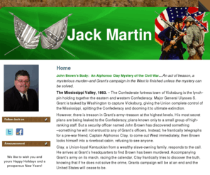 jacksmartin.com: Jack S. Martin
Jack S. Martin, Mystery Author