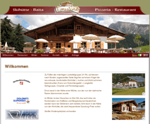 l-muline.com: Skihütte-baita-Restaurant L muline - Wolkenstein -Selva Val Gardena - Gröden - Dolomiten
Skihütte-baita-Restaurant L muline - Wolkenstein -Selva Val Gardena - Gröden - Dolomiten