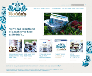 roddas.com: Rodda's - Cream makers since 1890
Dedicated to making the finest Cornish Clotted Cream, Milk, Cream, Butter, Créme Fraiche since 1890