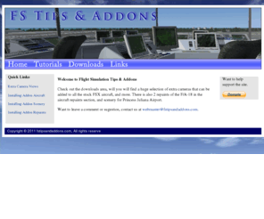 fstipsandaddons.com: FS Tips & Addons: Home
Find all the FSX camera views you could need and more, at FS Tips & Addons.