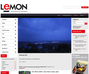 i-lemon.sk: iLemon
iLemon je internetový magazín zameraný prevažne na kultúru. Nájdete tu clánky, rozhovory, postrehy, odporúcania - o vetkom dobrom, co sa okolo nás deje.