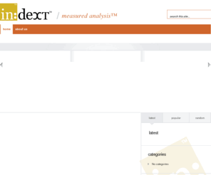 indext.com: indext™ | measured analysis™

