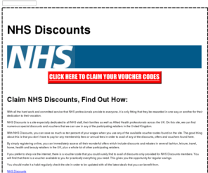 nhs discount just eat