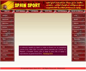 spainsportweb.es: Spain Sport - La Web del deporte espaol
