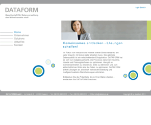 dataform.es: DATAFORM - Gesellschaft für Datenverwaltung des Möbelhandels mbH: Home
