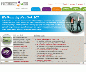 heutink-ict.nl: Heutink ICT
Als toonaangevend leverancier voor het onderwijs bieden wij ook op ICT-gebied een enorm breed assortiment. Heutink ICT staat vooral bekend als leverancier van complete, hoogwaardige netwerken waarmee u zorgeloos kunt werken. Maar we doen meer. We ontwikkelen zelf inspirerende producten en zijn leverancier van bijna alles wat er op ICT gebied te leveren valt. Maar dan? Hoe zet u ICT planmatig in in de lessen? Ook daar heeft Heutink ICT aan gedacht. Wij helpen u graag om ICT op een verantwoorde manier in te zetten.