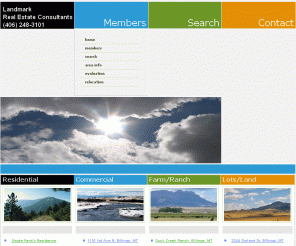 montanaproperty.com: Landmark of Billings, Inc. - "Opening Doors"
Welcome to your Billings MT real estate, Laurel MT real estate, Red Lodge MT real estate, Absarokee MT real estate, Columbus MT real estate, Billings realtors, Laurel realtors, Bridger realtors, Columbus realtors, Park City homes