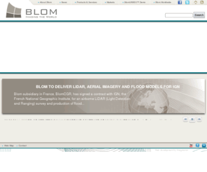 blomgeomatics.no: Home - Blom
 