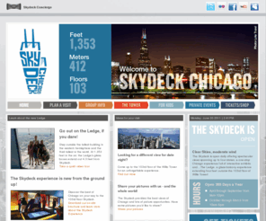 theskydeck.com: Skydeck Chicago
The Skydeck is open daily offering spectacular views spanning up to four states, a one-stop Chicago experience full of interactive exhibits and…The Ledge, a glass balcony experience extending four feet outside the 103rd floor of Willis Tower!