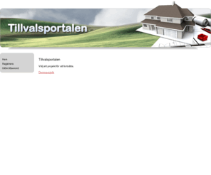 tillvalsportalen.com: Tillvalsportalen.se - Vi gör det enklare!
