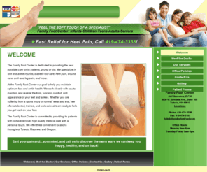 toledofootdoctor.com: The Family Foot Center, Toledo, OH
At the Family Foot Center our goal is to keep you happy, healthy and on track! Contact us today to schedule your appointment.