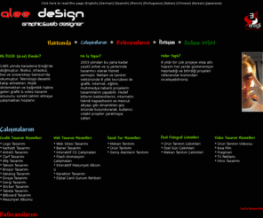 aliozer.net: aLee Design | Ali ÖZER | Graphic-Web Designer
Web Tasarımı, Web Programlama, Grafik Tasarımı, Logo Tasarımı Bilgilerinin Bulunduğu, Ali ÖZER'e ait Resmi Site.
