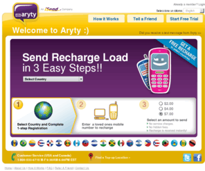 alryty.com: Aryty: Prepaid Recharge Load for Mobile Phones
Recharge prepaid mobile phones. Your first mobile recharge load could be free.