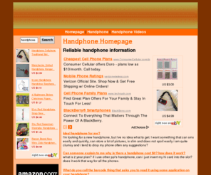 buyhandphone.com: Handphone Homepage
Reliable handphone information