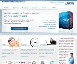 carat.de: Küchenplanungssoftware - CARAT - Der Marktführer für professionelle Küchenplanungssoftware
CARAT ist der Marktführer für professionelle Küchenplanungssoftware und bietet Küchenplanung auf technisch höchstem Niveau für maximalen Verkaufserfolg.