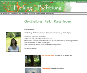 heilungundbefreiung.com: Geistheilung . Reiki . Kartenlegen
Geistheilung Reiki Kartenlegen in Lahr Offenburg Freiburg Schwanau Strasbourg