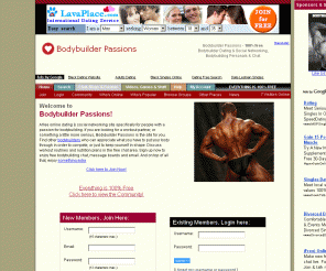 bodybuilderpassions.com: Bodybuilder Passions - 100% Free Bodybuilder Dating & Social Networking, Bodybuilding Personals & Chat
Free Bodybuilding Dating & Personals for Single Bodybuilders
