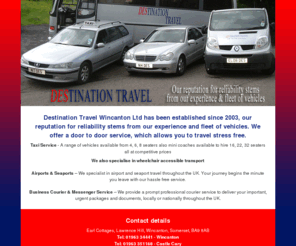 destinationtravel-uk.com: Destination Travel | Taxi Service, airports, seaports | Somerset
Destination Travel | Taxi Service, airports, seaports