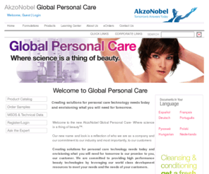 personalcarecentre.biz: Welcome to AkzoNobel
AkzoNobel is the largest global paints and coatings company and is a leading producer of specialty chemicals.