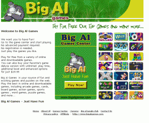 Bigalgames.com: Big al games – free download and online games