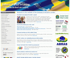 brazil.org.uk: Welcome to the website of the Embassy of Brazil in
  London
