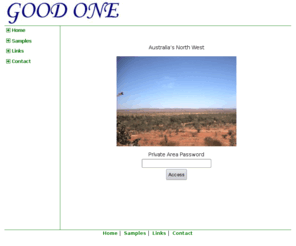 goodone.org: Good One Home
This is a good site for Canberra ACT Australia, by Blenkinsopp