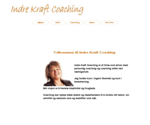 selvutvikling.com: NLP Master Coach | Coaching | Hilde Waagen | Indre Kraft
NLP Master Coach, Coaching, NLP - Hilde Waagen