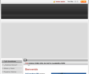 tydconsultores.com: TyD Cosultores
TyD Consultores Chota Perú, Empresa que ofrece servicios de consultoría a empresas privadas y organizaciones de gobierno. Contiene información de la empresa, productos y servicios. Expertos en nuevas tecnologias.