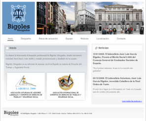 bigolesabogados.com: Bigoles Abogados - Inicio
Bigoles Abogados es un referente de máximo nivel en España en materia de Derecho del Trabajo y Seguridad Social.