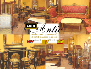 comantic.com: Comantic, Muebles antiguos, Antiguedades, muebles Luis XV, Rococo, Imperio, Carruajes, Castillos, Chateaux
Venta de muebles antiguos, muebles rusticos, decoracion rustica, decoracion antigua, mesas rusticas, sillas, armarios, comodas, sofas, vitrinas, librerias, escritorios, venta de castillos