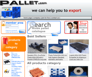 inkapallet.com: Pallet.com Export Pallet to export all over the World
Plastic Export pallet to delivery all over the world
