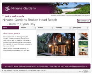 brokenheadnirvana.com: Nirvana Gardens Broken Head Beach - mins to Byon Bay nsw australia
Nirvana Gardens at Broken Head - mins to Byron Bay