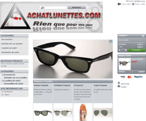 achatlunettes.com: www.achatlunettes.com - www.achatlunettes.com
Boutique de vente de lunettes de soleil en ligne