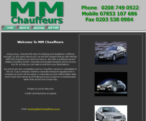 mmchauffeurs.co.uk: MM Chauffeurs
MM Chauffeurs