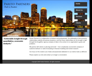 paretopartnersboston.com: Pareto Partners Boston - Company Home
Pareto Partners is a Boston-based quantitative consulting group. We combine art and science to create exceptional value for our clients.