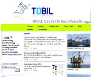 tobil.org: TOBIL
Bedriftsidrett,oseberg,troll,Tobil,Gunnar Nilsen, idrett,nordsjøen