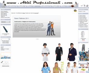 abitiprofessionali.com: Abbigliamento Professionale
Vendita al dettaglio e all'ingrosso di abbigliamento da lavoro, divise personalizzate con marchi e loghi clienti