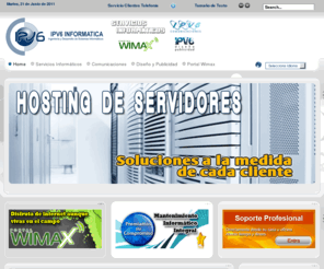 ipv6-informatica.com: IPV6 INFORMATICA, S.L.
Joomla! - el motor de portales dinámicos y sistema de administración de contenidos