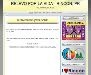 relevoporlavida.org: BIENVENIDOS | WELCOME | Relevo Por La Vida - Rincon, PR
