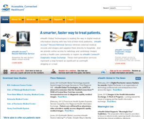 ehealthtechnologies.com: Medical Record Retrieval - Medical Imaging Information Exchange Services
Get a jump on Meaningful Use with eHGT’s services. eHGT’s professionals retrieve outside medical records, and securely deliver them digitally. HIEs/RHIOs and IDNs can also use eHGT to automate access to medical images generated within a community, region, or state.