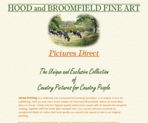 hoodandbroomfield.co.uk: Hood and Broomfield Fine Art - Pictures Direct - On-Line Catalogue
IMAGES TO TREASURE evoking memories you cherish - Original watercolour paintings and limited edition prints of our rural heritage